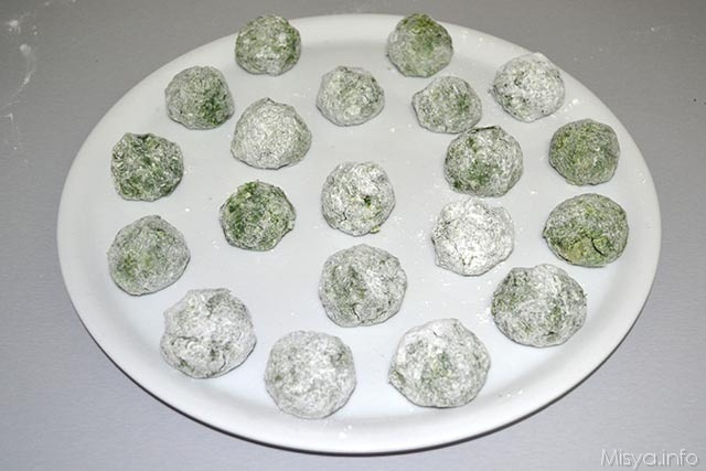 polpette di tacchino e spinaci 8