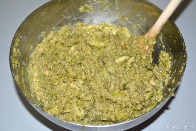 Polpettone broccoli e quinoa 10