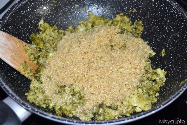 Polpettone broccoli e quinoa 6