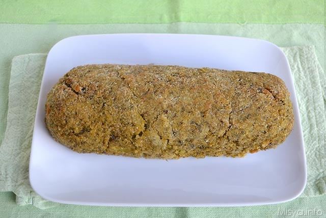 Polpettone broccoli e quinoa