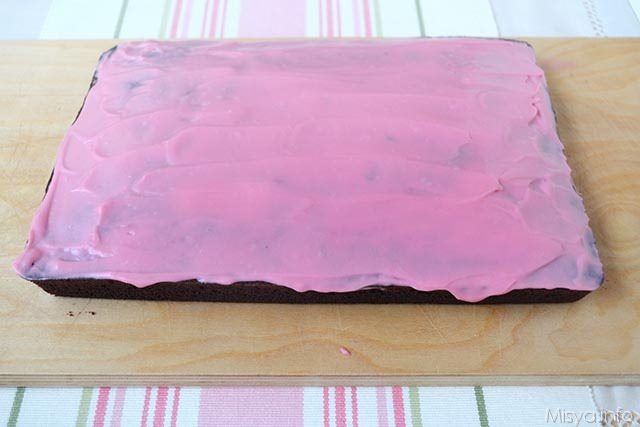 Torta di barbabietole e cioccolato 13