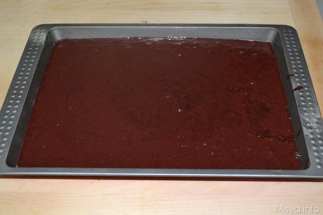 Torta di barbabietole e cioccolato 7