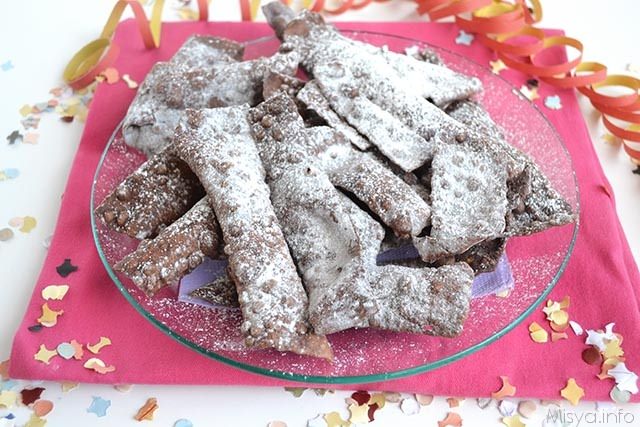 chiacchiere al cacao