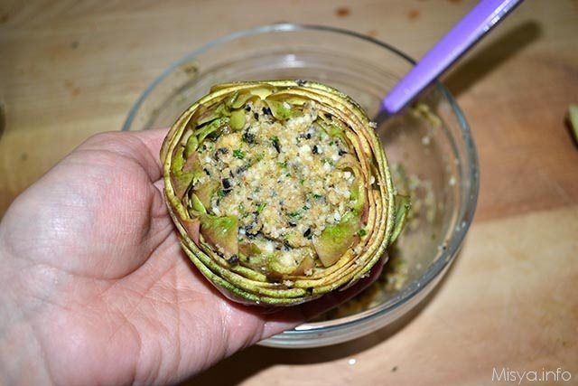 Carciofi ripieni napoletani 13