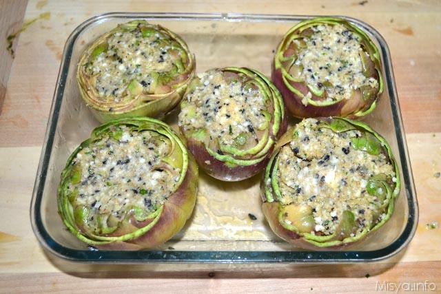 Carciofi ripieni napoletani 15