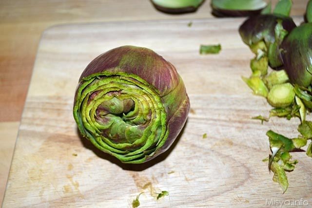 Carciofi ripieni napoletani 3