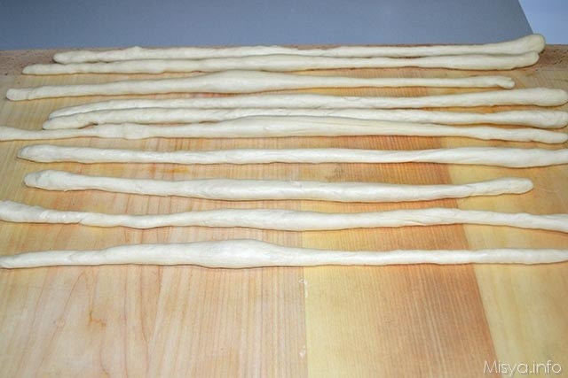 Stella di pane intrecciata 9