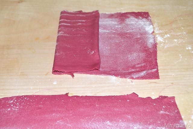 Tagliatelle alla barbabietola 5