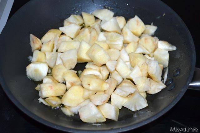 Topinambur in padella 5