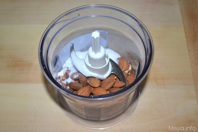 Torta di albumi e carote viola 1