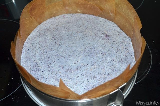 Torta di albumi e carote viola 13