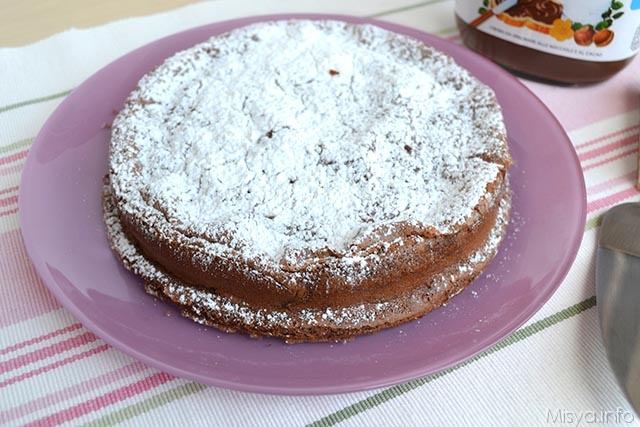 Torta magica alla nutella