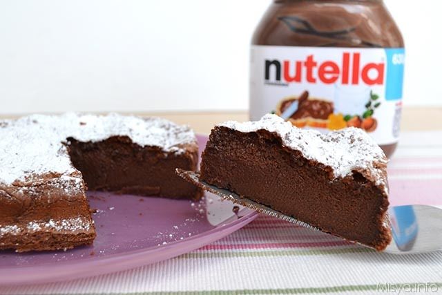 Torta magica alla nutella - Ricetta di Misya