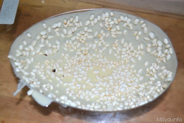 uovo di Pasqua con riso soffiato 13