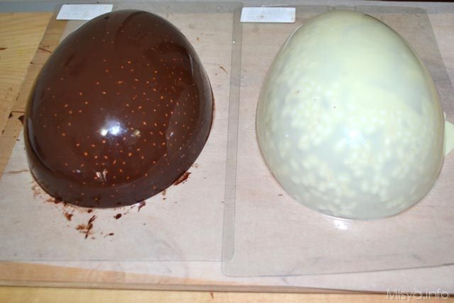 uovo di Pasqua con riso soffiato 14