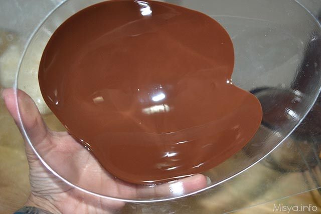 uovo di Pasqua con riso soffiato 5