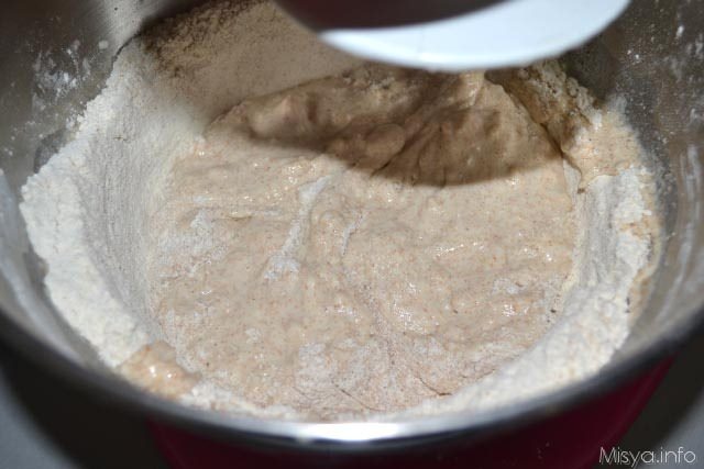 Focaccia integrale con zucchine e crescenza 3