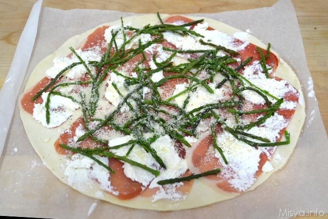 Rustici con asparagi e caprino 8