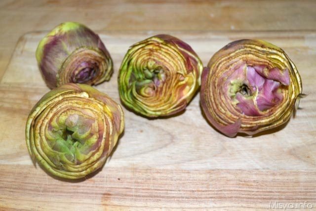 Seppie con carciofi 1