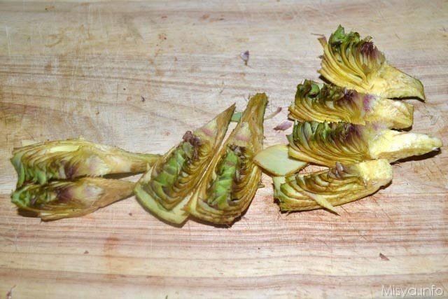 » Seppie con carciofi - Ricetta Seppie con carciofi di Misya
