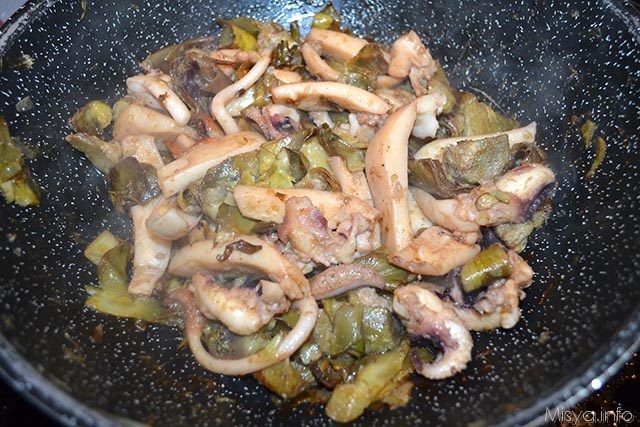 Seppie con carciofi 9