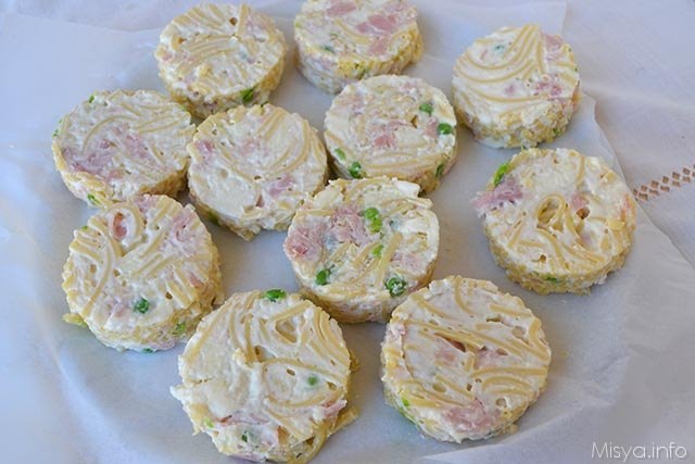 » Frittatine di pasta - Ricetta Frittatine di pasta di Misya