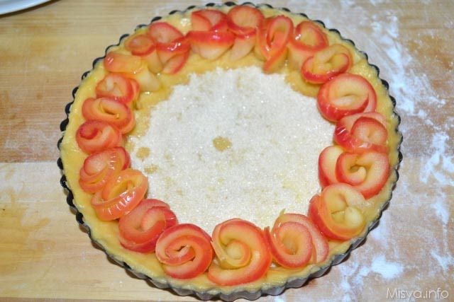 Crostata di rose di mele 18