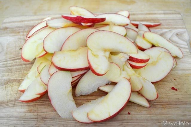 Crostata di rose di mele 8