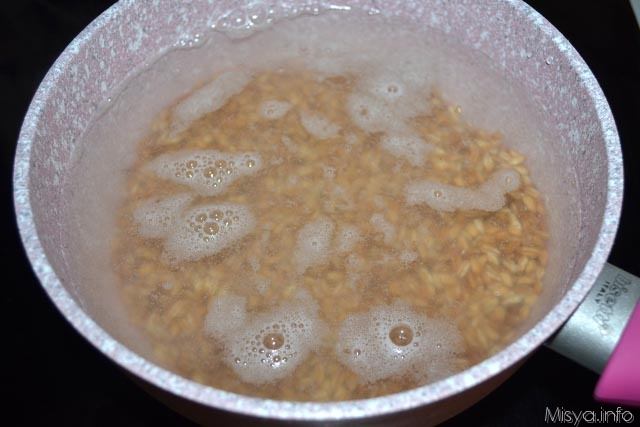 Farro con asparagi e carote 5