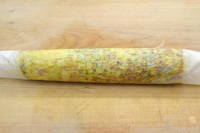 Rotolo di frittata alle zucchine 8b