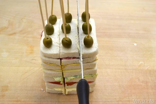 Spiedini di tartine 13