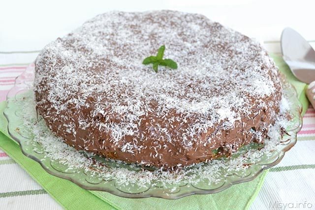 » Torta menta e cocco - Ricetta Torta menta e cocco di Misya