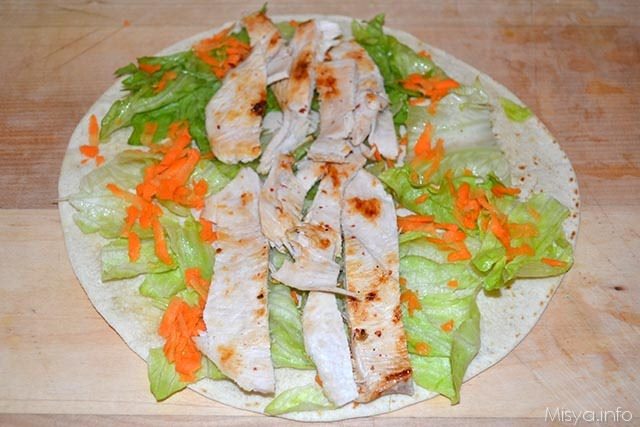 Chicken Wraps 8