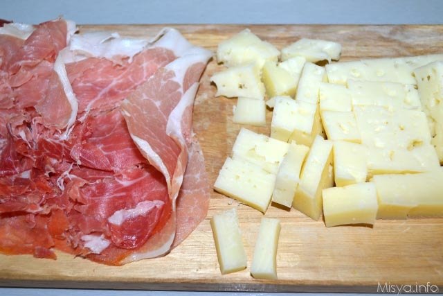 Insalata di riso prosciutto e melone 7