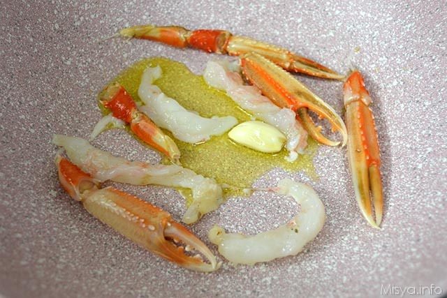 Linguine al pesto di mandorle e limoni 5