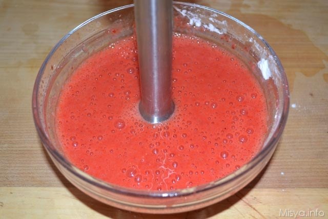 Panna cotta con gelatina di fragole 7