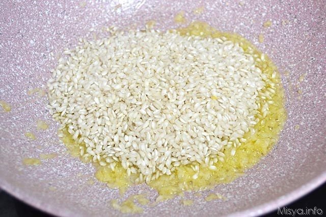 Risotto agli agrumi e gamberi 2