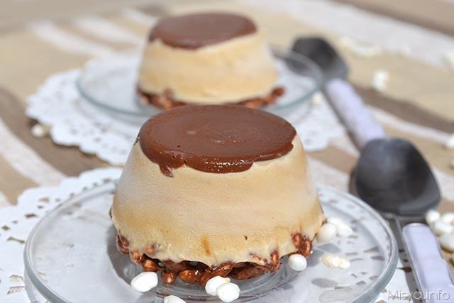 Semifreddo nutella e riso soffiato