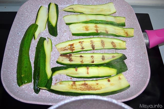 Sformato di riso con bacon e zucchine 3