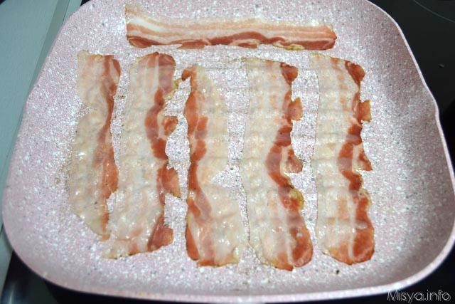 Sformato di riso con bacon e zucchine 4