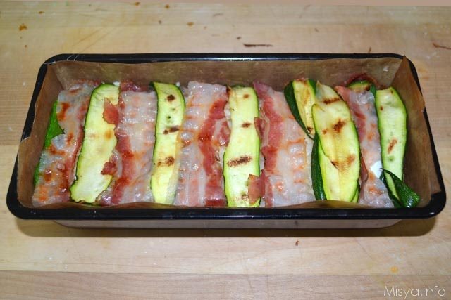 Sformato di riso con bacon e zucchine 9