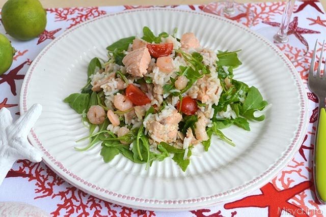 insalata di riso alla marinara
