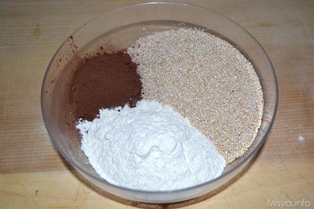 Biscotti di crusca e cacao 2