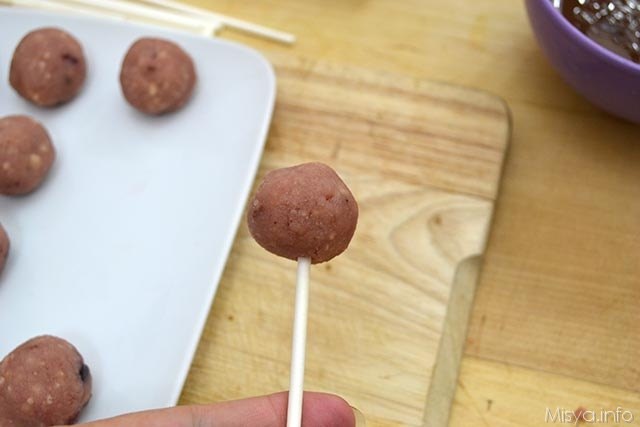 Cake pops al cioccolato 4