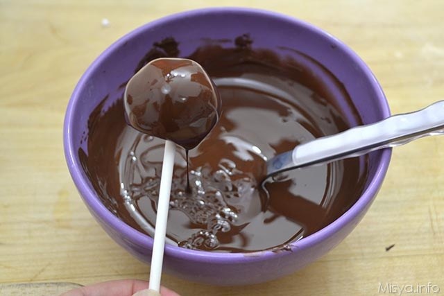Cake pops al cioccolato 6