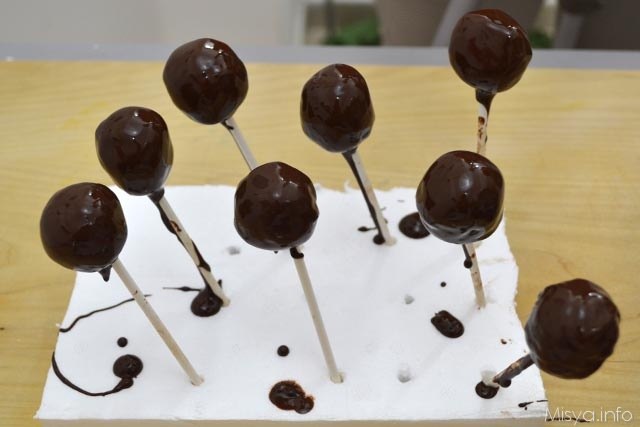 Cake pops al cioccolato 7