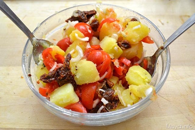 Insalata di patate svedese 8