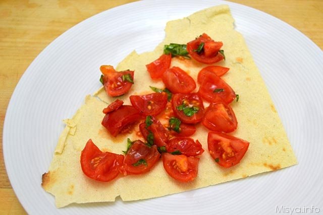 Millefoglie di pane carasau 3