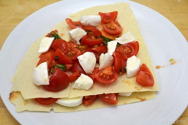 Millefoglie di pane carasau 6