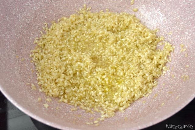 Risotto al basilico 6